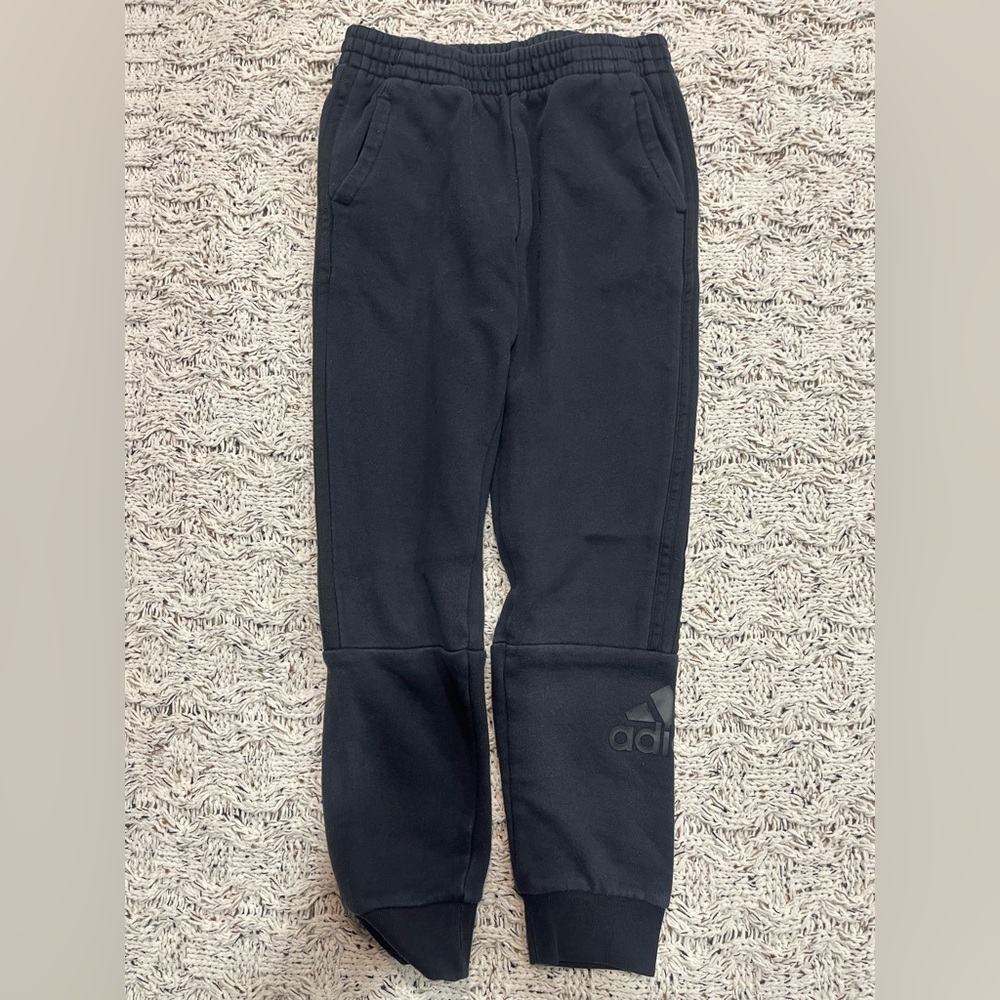 Adidas Kids Dark Gray Joggers